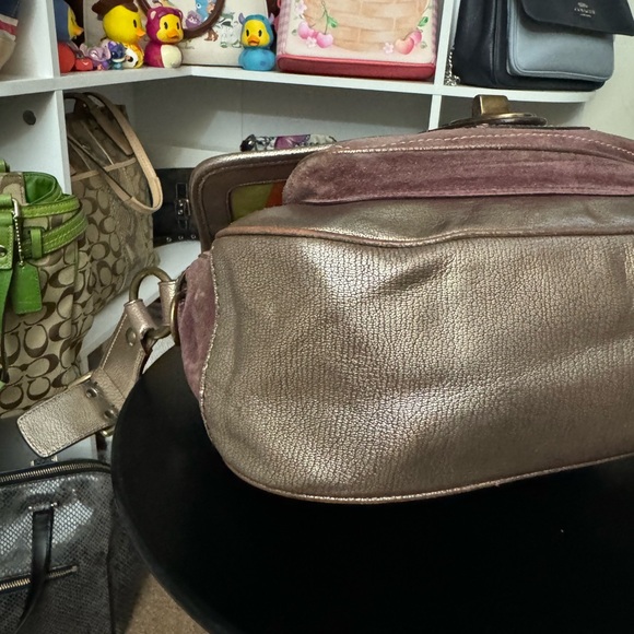 Coach 65th Anniversary Legacy Ali Ox Blood Shoulder Bag - Picture 10 of 12